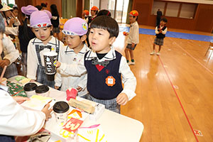 フードコートごっこ楽しかったね　すみれ・E・A