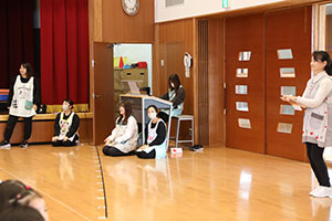 歌・カスタの予行が行われました　年少組