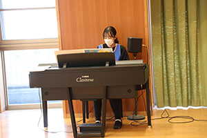 歌・カスタの予行が行われました　年長組