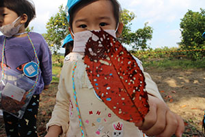 お散歩楽しかったね　ぺんぎん・ひよこ