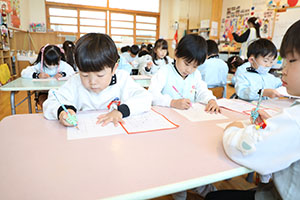 習字教室　年長組