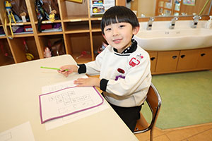 習字教室　年長組