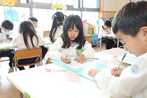 習字教室　年長組