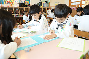 習字教室　年長組