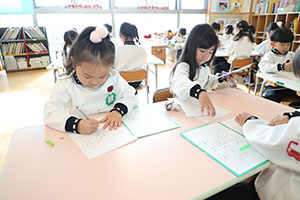 習字教室　年長組