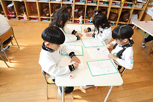 習字教室　年長組