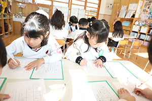 習字教室　年長組