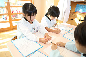 習字教室　年長組