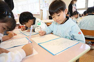 習字教室　年長組