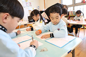 習字教室　年長組