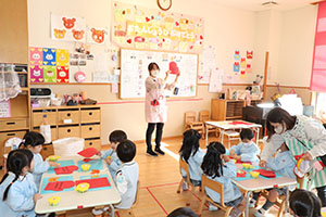 フェスティバルの招待状　りす