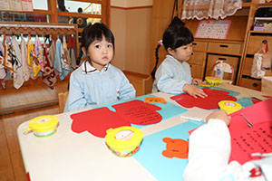 フェスティバルの招待状　りす