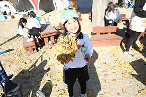 朝の園庭遊び！　A・B・C・E