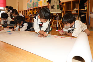 みんなでお絵かき　ことり