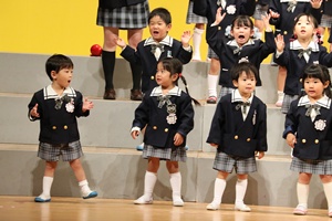 リズムフェスティバル午前　年少　歌・カスタ