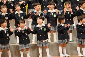 リズムフェスティバル午前　年少　歌・カスタ