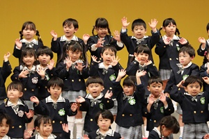 リズムフェスティバル午前　年少　歌・カスタ