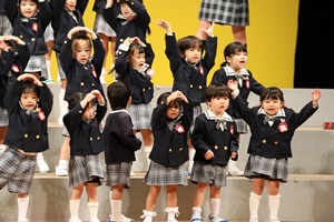 リズムフェスティバル午前　年少　歌・カスタ