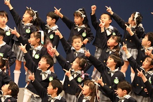 リズムフェスティバル午前　年長　歌・カスタ