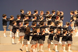 リズムフェスティバル午前　年長　歌・カスタ