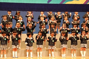 リズムフェスティバル午前　年長　歌・カスタ