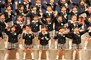 リズムフェスティバル午後　年長　歌・カスタ