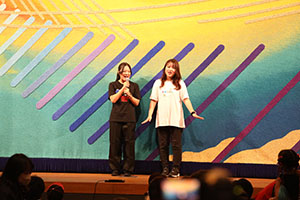 リズムフェスティバル午後　職員アトラクション