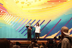 リズムフェスティバル午後　職員アトラクション