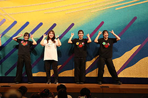 リズムフェスティバル午後　職員アトラクション