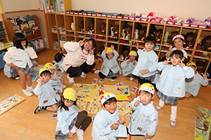 ライブペインティングごっこ　ひまわり