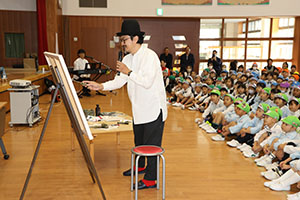 創立７０周年記念　ライブペインティング🎵