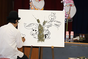 創立７０周年記念　ライブペインティング🎵