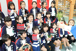 もちつき大会　年長組　NO.1