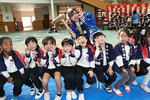 もちつき大会　年長組　NO.1