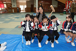 もちつき大会　年長組　NO.1