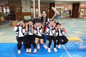 もちつき大会　年長組　NO.1