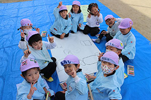 みんなでライブペインティングごっこ🎵　すみれ・A