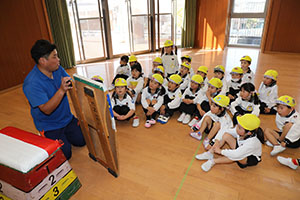 体操教室　ー跳び箱ー　ひまわり