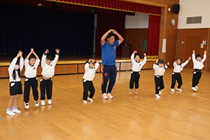 体操教室　ー跳び箱ー　たんぽぽ