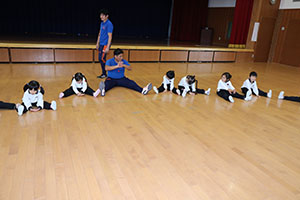 体操教室　ー跳び箱ー　たんぽぽ