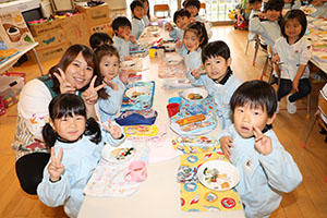 もちつき大会　年中組　NO.2