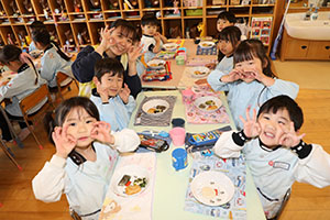 もちつき大会　年中組　NO.2