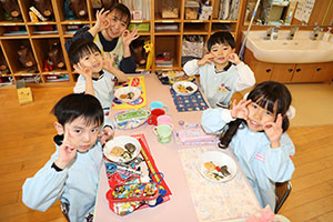 もちつき大会　年中組　NO.2