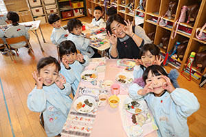 もちつき大会　年中組　NO.2