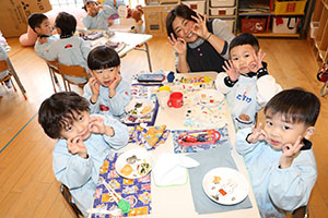 もちつき大会　年中組　NO.2