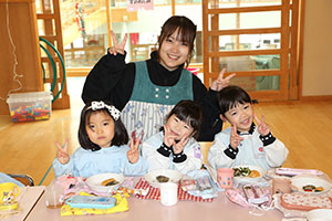 もちつき大会　年中組　NO.2