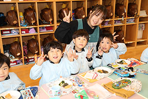 もちつき大会　年中組　NO.2