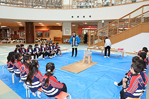 もちつき大会　年中組　NO.1