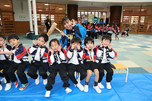 もちつき大会　年中組　NO.1