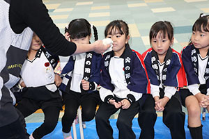 もちつき大会　年中組　NO.1